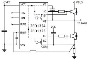 Infineon 2ED1324S12P gate driver app