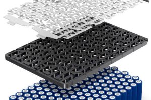 Interplex automotive battery current collectors