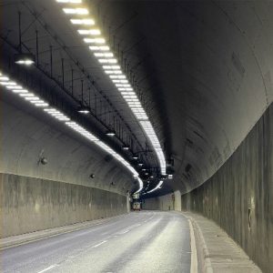 Signify Dublin tunnel led lighting