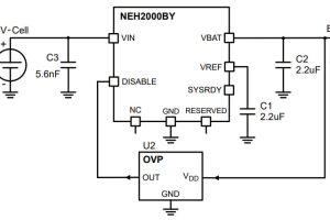 Nexperia NEH2000BY energy harvester voltage-limited app