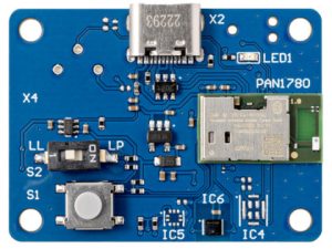 Panasonic PAN1780 mesh node demo