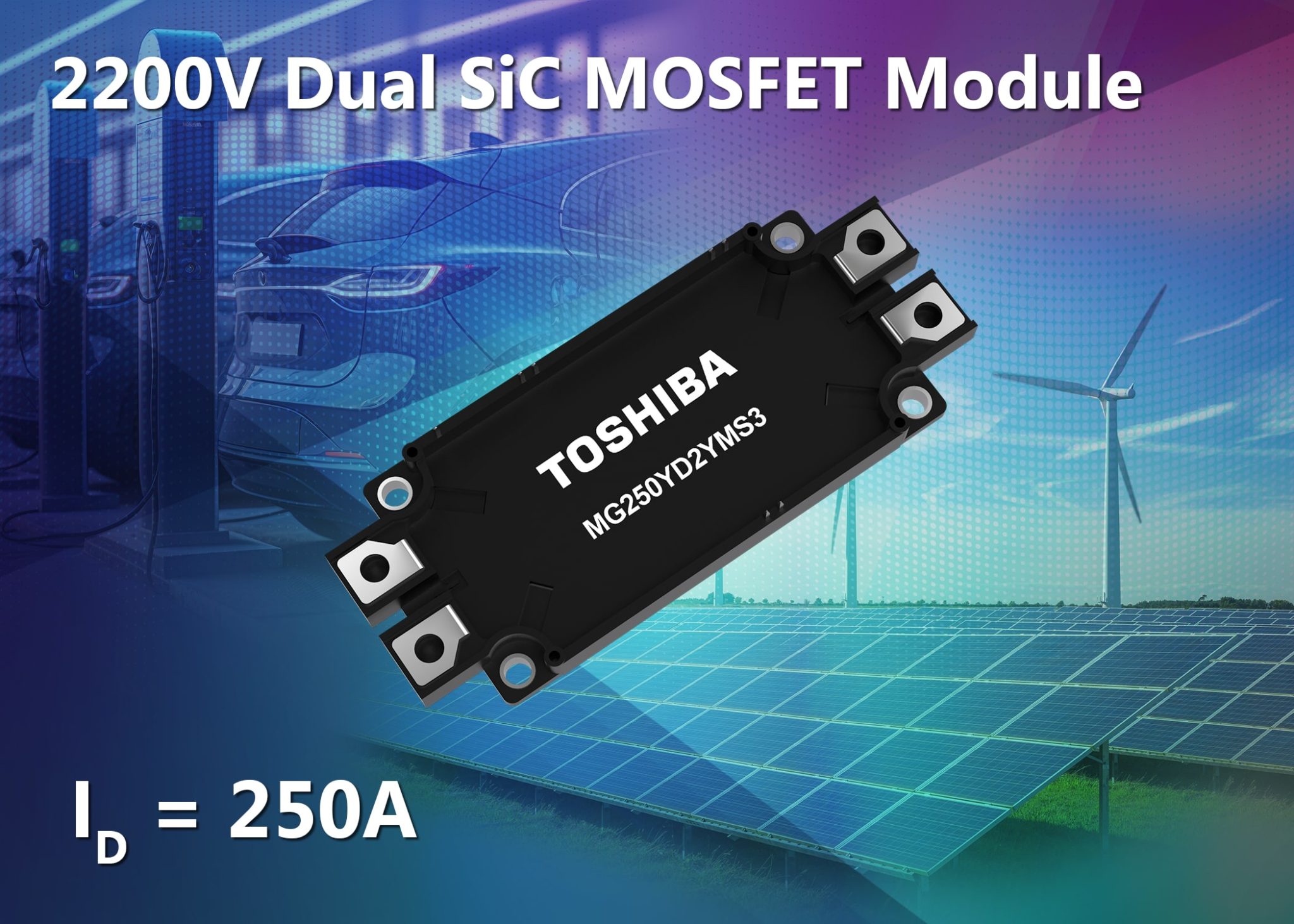 Toshiba’s 2200V SiC MOSFET has embedded SBD ⋆ Electronics Weekly