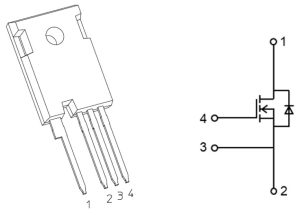 Toshiba TO-247-4LX package