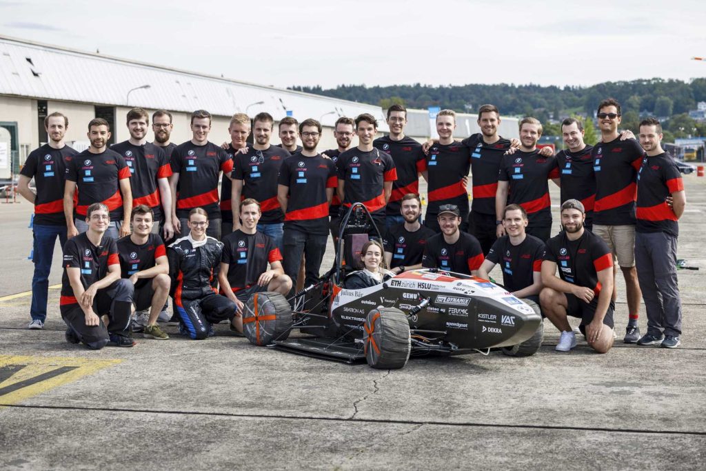 Picture of the Day Mythen electric racing car accelerates to world record