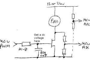 EinW my cunning analogue MCU fan control circuit