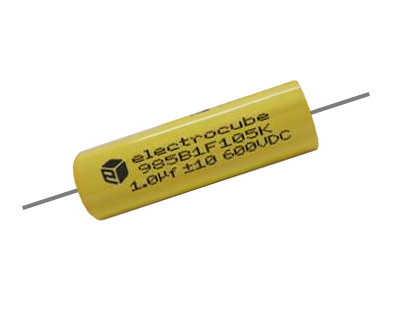 Film capacitors up to 10μF and 1kV handle surges in high power inverters without degrading