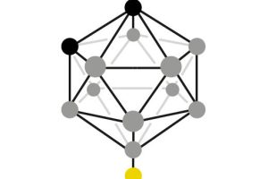 Carborane cage atom has tuned thermal conductivity