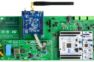 ST eval kit for Prime Hybrid power line RF comms