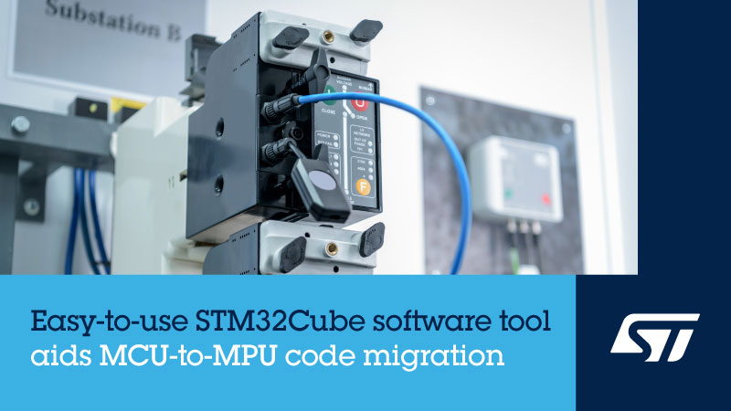 Software migrates STM32 MCU code to STM32MP1