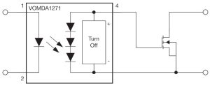 Rutronik Vishay VOMDA1271 opto gate driver block