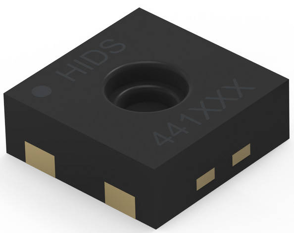 Humidity sensor in 1.5×1.5mm also measures temperature