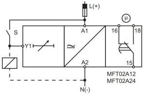 Teledyne MFT timing relay cct