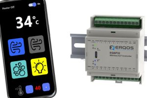 Erqos EQSP32 AI-programmed mains controller