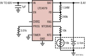 LTC4079 battery charger