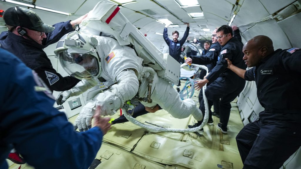 Picture of the Day: Collins Aerospace tests next-gen NASA spacesuit