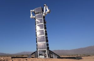Picture of the Day: Lunar Communications Tower constructed by robots