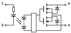 Toshiba photo-relay