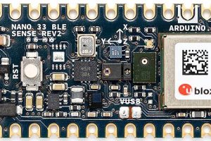 Arduino Nano 33 BLE sense Rev2