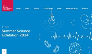 Summer Science Exhibition 2024 runs in July 