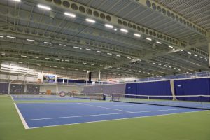 Luceco re-lights Bolton Arena Sports Village tennis halls