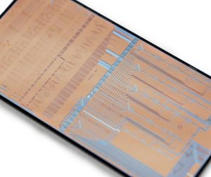 Imec-on-chip flow cytometer