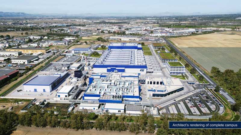ST gets €2bn grant for Catania SiC site