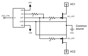 Qorvo SiC jfet bidir circuit breaker