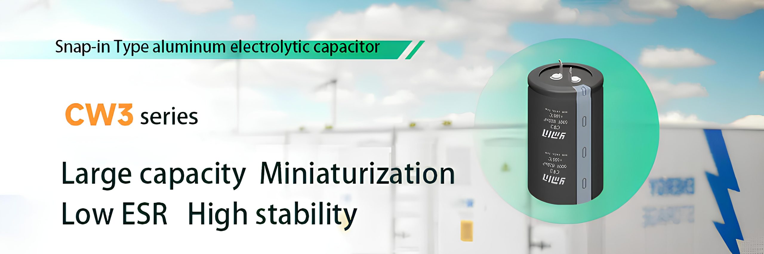 How YMIN liquid snap-in aluminum electrolytic capacitors can improve the stability and efficiency of new energy storage systems