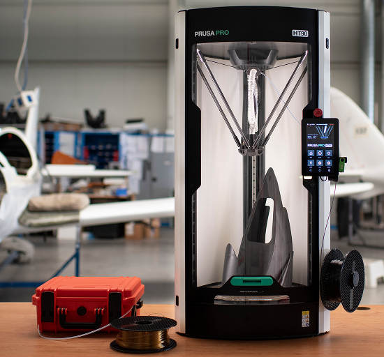 Prusa’s first industrial 3D printer, for engineering polymers