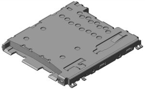 JAE ST12 microSD card slot