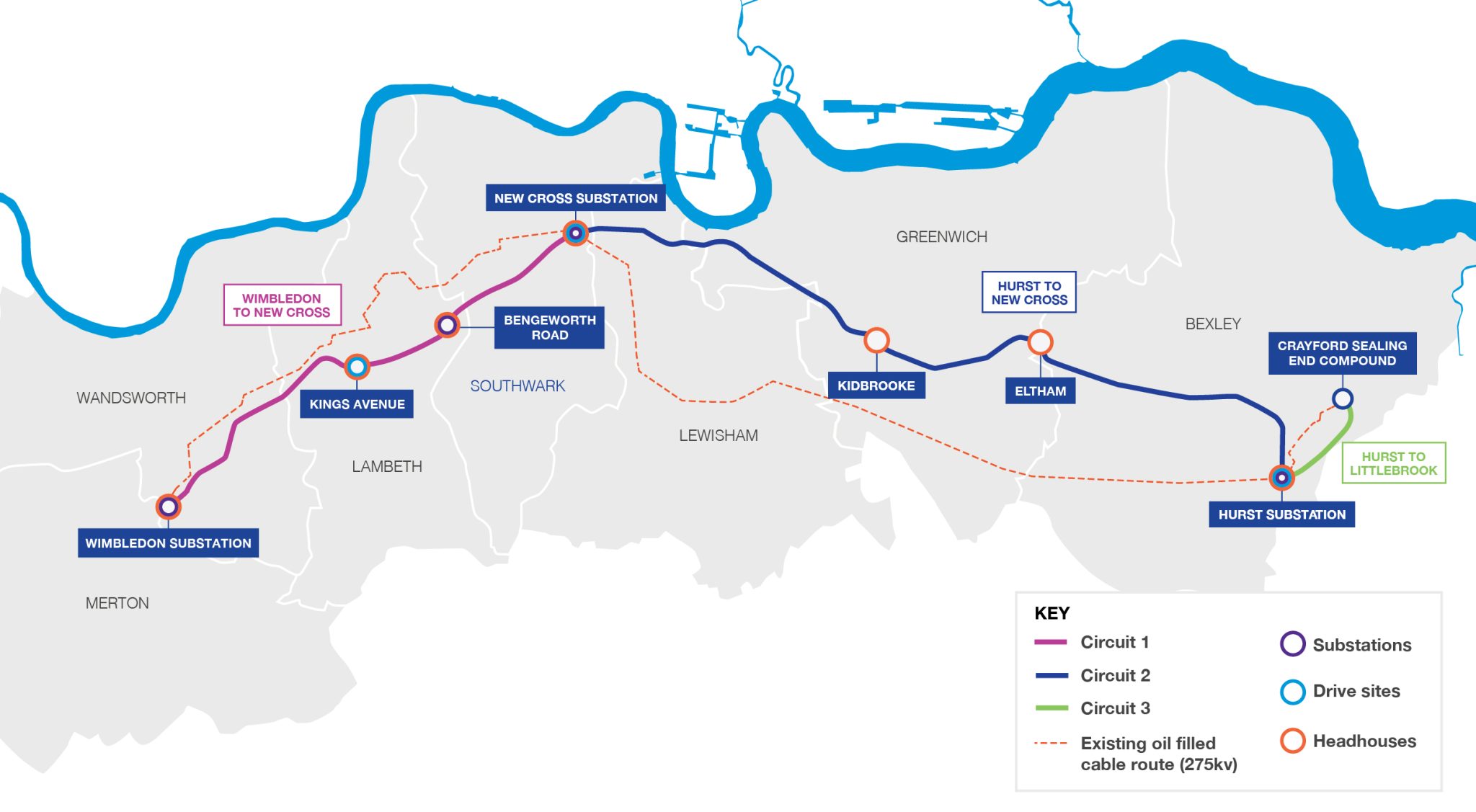 London's Hurst-Crayford power tunnel energised