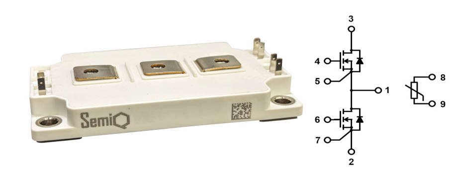 62mm SiC mosfet and Schottky half-bridges | Electronics Weekly