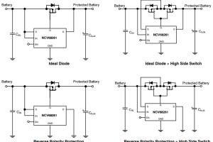 NCV68261 ideal diode load switch reverse protector