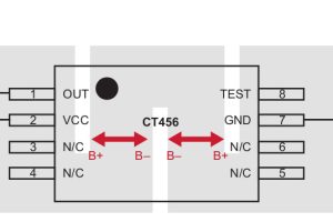 Allegro CT456 current sensor app