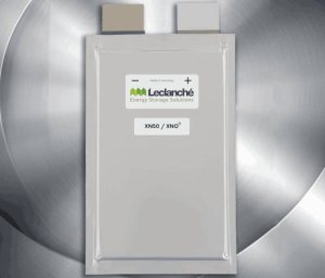 Leclanche Li-ion cell with Echion XNO anode