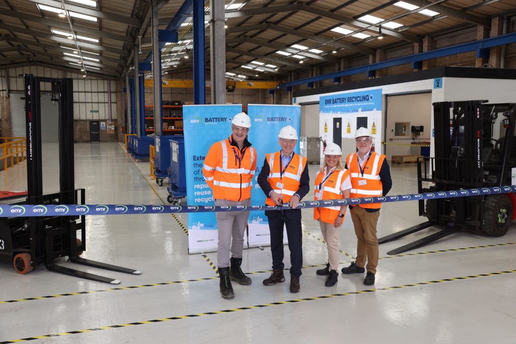 EV battery re-cycling plant opens in Birmingham