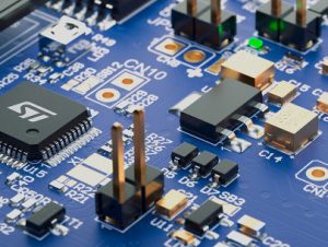 STMicroelectronics STM32WB Evaluation Board Close-Up