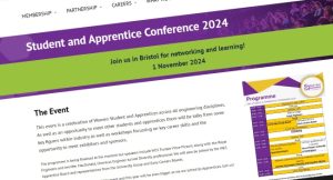 WES Student and Apprentice Conference 2024 running in Bristol