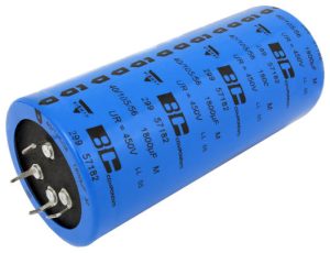Vishay 299 PHL-4TSI four-terminal aluminum electrolytic capacitors