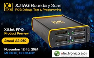 XJLink-PF40 JTAG controller previewed at Electronica