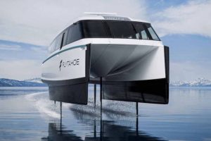 Fly Tahoe Candela P-12 Lake Tahoe electric ferry