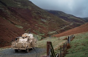 High-energy laser fired by British Army to destroy drones