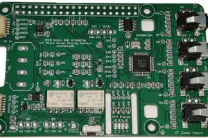 Ditronix ATM90E36 energy monitor Raspberry Pi Hat