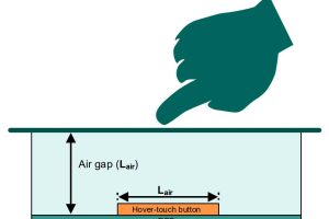 Infineon hover touch capacitive sensing