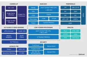Synaptics SR AI MCU block