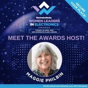 Maggie Philbin to host Women Leaders in Electronics Awards 2025