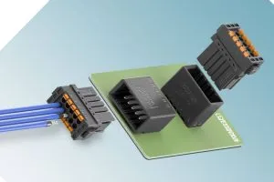 Phoenix Contact connectors have push-in cable entry
