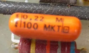 EinW X capacitors on Jay motor speed controller