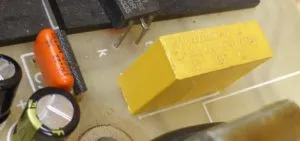 EinW X capacitors on Jay motor speed controller