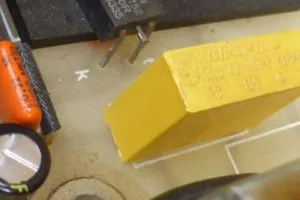 EinW X capacitors on Jay motor speed controller